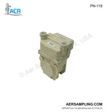 Aer Sampling product image PN-119 Dry Gas Meter viewed from right tail top