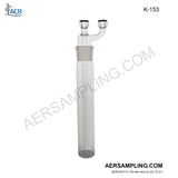 Aer Sampling product image K-153 plain impinger kit viewed from left