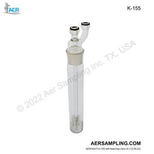 Aer Sampling product image K-155 greenburg smith impinger kit viewed from left head top