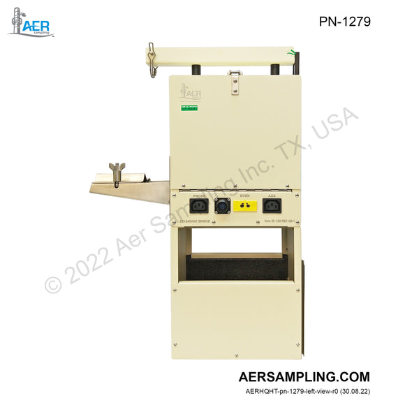 Aer Sampling product image PN-1279 220-240V MKOR™ Heater Box with Riser Assembly viewed from left