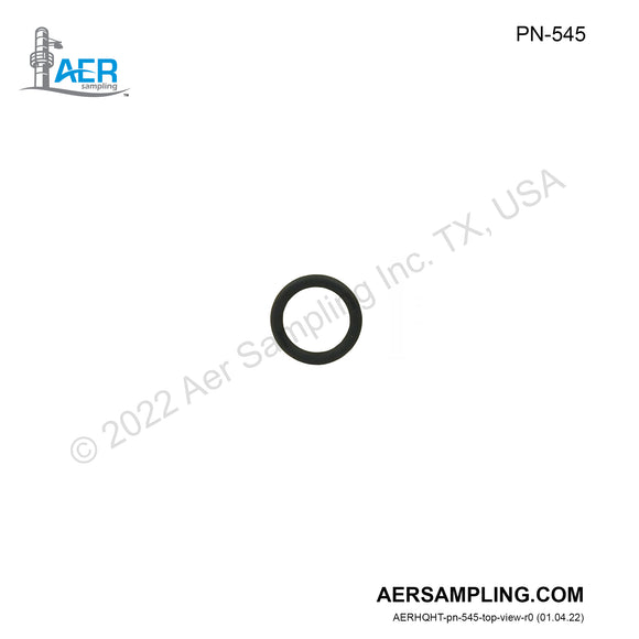 Aer Sampling product image PN-545 o ring glass ball joints viewed from top